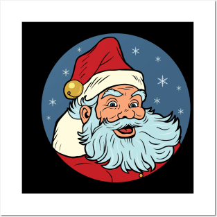 Pop Art Santa Posters and Art